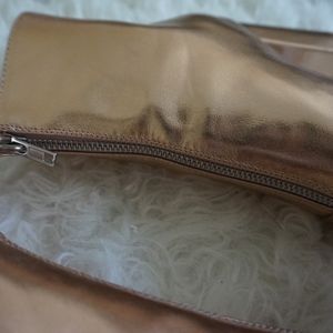 forever 21 Shoes - forever 21 rose gold zip up ankle boots sz 6 forever 21 Shoes - forever 21 rose gold zip up ankle boots sz 6